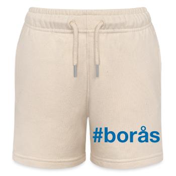Boras Sverige Suède Schweden - Short de jogging enfant bio Stanley/Stella - écru doux - Devant