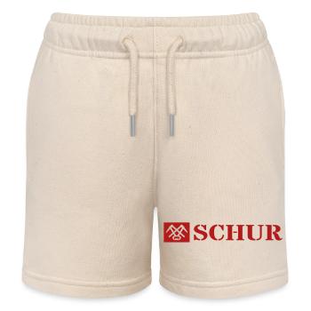 Schur Begrüßung im Siegerland Farben variabel - Kinder Organic Joggingshorts Mini Bolter von Stanley/Stella - Natur - Vorne