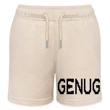 Achtsamkeit Genug - Kinder Organic Joggingshorts Mini Bolter von Stanley/Stella - Natur - Vorne