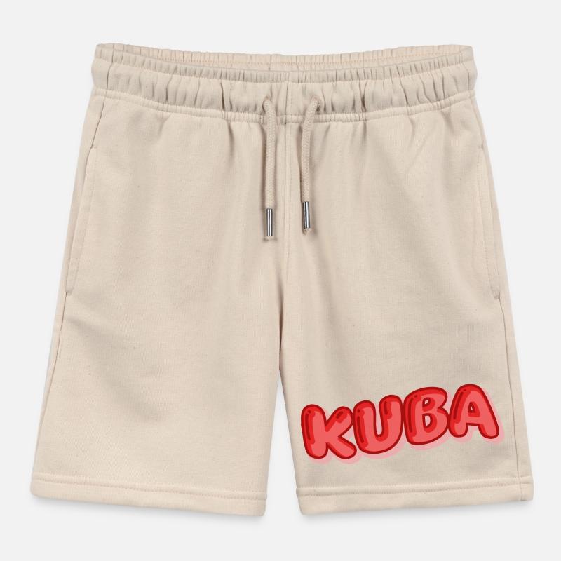 Comic Cuba Kids Organic Sweat Shorts by Stanley/Stella