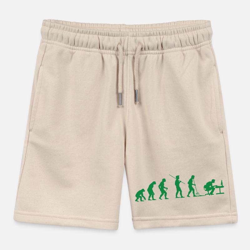 Programmierer Evolution Informatiker Entwickler Kinder Organic Joggingshorts Mini Bolter von Stanley/Stella