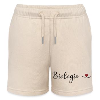 Biologie - Kinder Organic Joggingshorts Mini Bolter von Stanley/Stella - Natur - Vorne