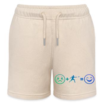 Ultimate Frisbee Geschenk für der Ultimate-Spieler - Kinder Organic Joggingshorts Mini Bolter von Stanley/Stella - Natur - Vorne