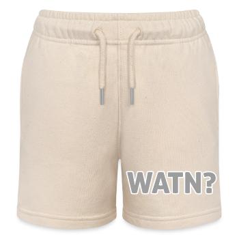 watn - Kids Organic Sweat Shorts by Stanley/Stella - soft Ecru - Front