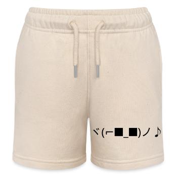 Lunettes de soleil dansantes ヾ(⌐■_■)ノ♪ - Short de jogging enfant bio Stanley/Stella - écru doux - Devant