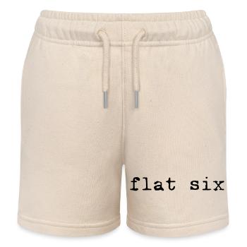Flat six - Kids Organic Sweat Shorts by Stanley/Stella - soft Ecru - Front