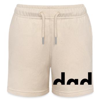 Dad Est. 2026 | Vater | Vatertag - Kinder Organic Joggingshorts Mini Bolter von Stanley/Stella - Natur - Vorne