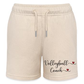 Volleyball-Trainer - Kinder Organic Joggingshorts Mini Bolter von Stanley/Stella - Natur - Vorne