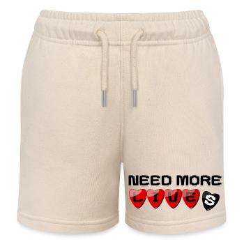 Es braucht mehr Leben - Kinder Organic Joggingshorts Mini Bolter von Stanley/Stella - Natur - Vorne