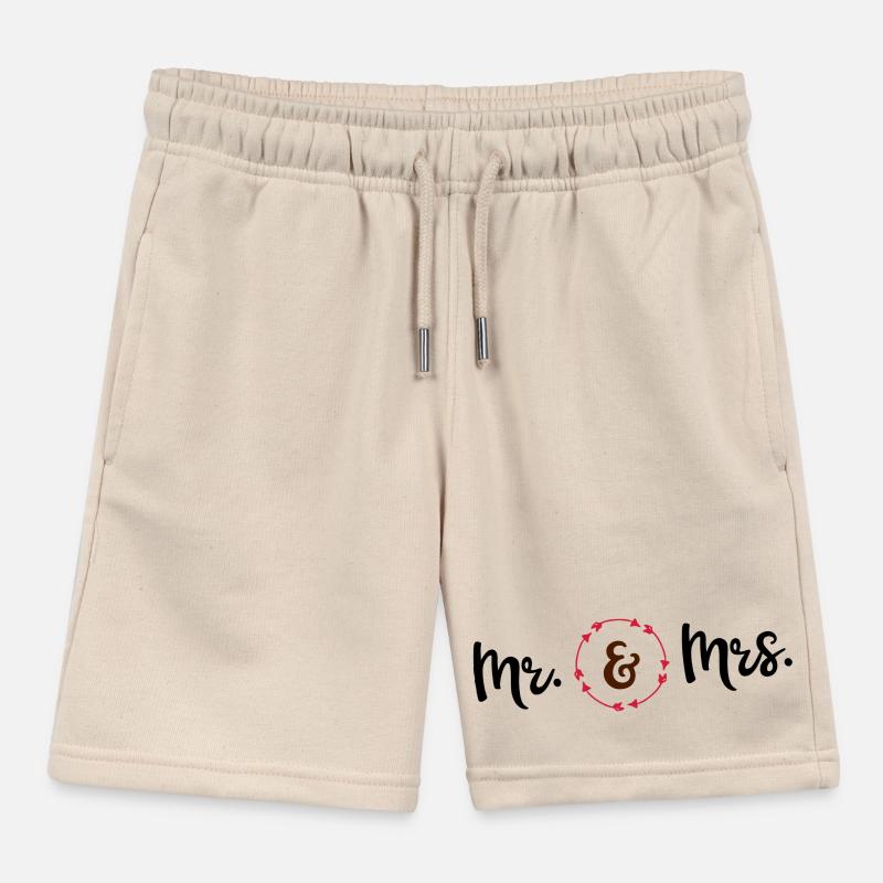 wedding Kids Organic Sweat Shorts by Stanley/Stella