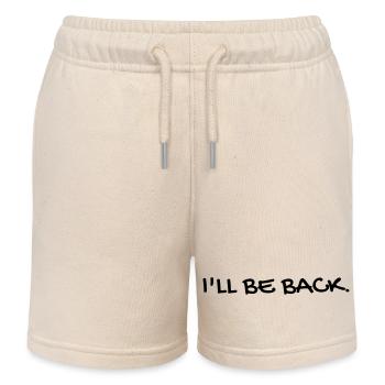Cinema / Film / Zitat / TV-Serie - Kinder Organic Joggingshorts Mini Bolter von Stanley/Stella - Natur - Vorne