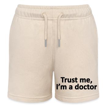 Vertrauen Sie mir, ich bin ein Arzt, Arzt, Gesundheitsdienstleister - Kinder Organic Joggingshorts Mini Bolter von Stanley/Stella - Natur - Vorne