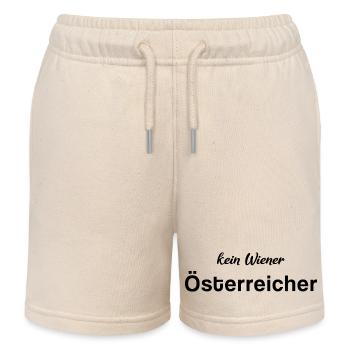 Österreicher kein Wiener Österreicher - Kinder Organic Joggingshorts Mini Bolter von Stanley/Stella - Natur - Vorne