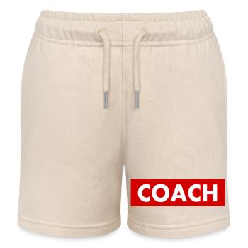 Coach - Kids Organic Sweat Shorts by Stanley/Stella - soft Ecru - Front