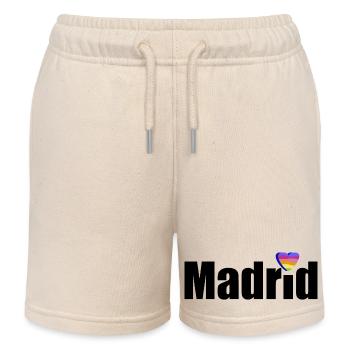 Madrid - Regenbogen - Kinder Organic Joggingshorts Mini Bolter von Stanley/Stella - Natur - Vorne