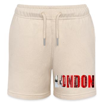London - Kids Organic Sweat Shorts by Stanley/Stella - soft Ecru - Front