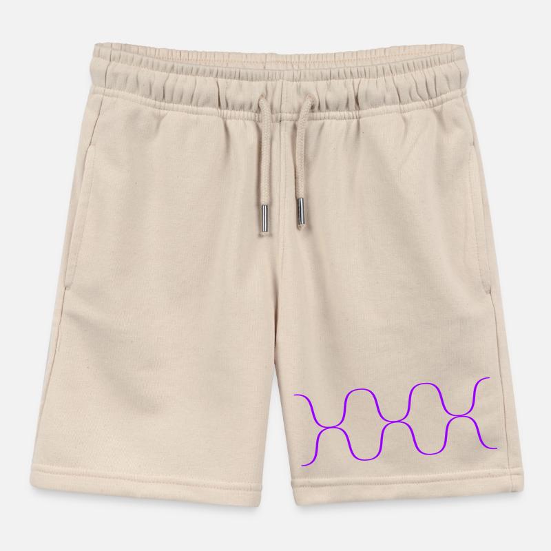 waves Kids Organic Sweat Shorts by Stanley/Stella