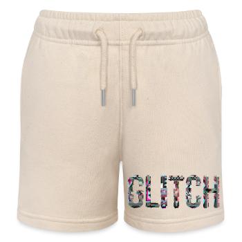 Glitch Ordinateur PC Électronique Gaming Media Art - Short de jogging enfant bio Stanley/Stella - écru doux - Devant