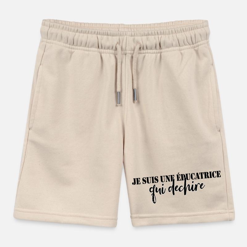 Ich bin ein Pädagoge, der rockt Kinder Organic Joggingshorts Mini Bolter von Stanley/Stella