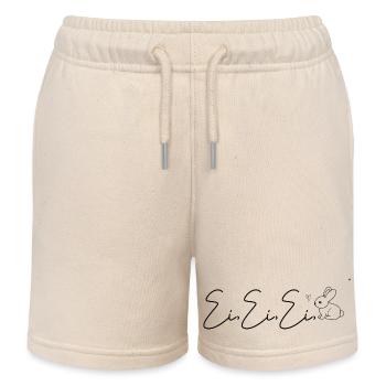 Ei Ei Ei Osterei 🥚🎉 - Kinder Organic Joggingshorts Mini Bolter von Stanley/Stella - Natur - Vorne