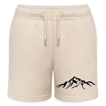 Berg - Kinder Organic Joggingshorts Mini Bolter von Stanley/Stella - Natur - Vorne