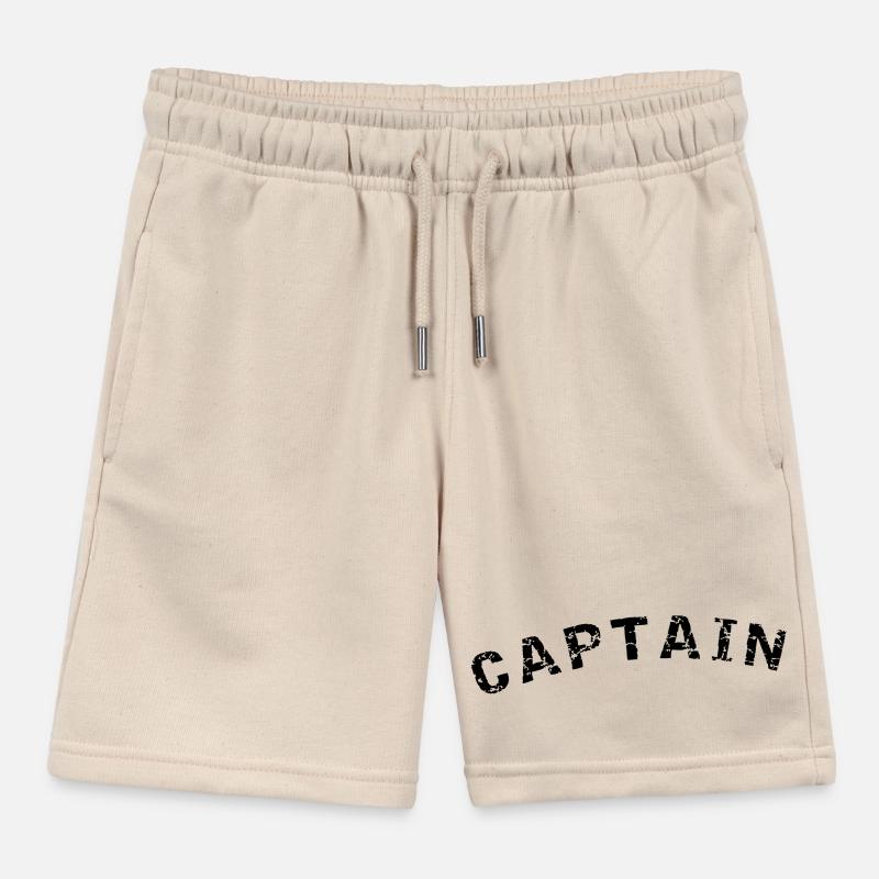 Conception de style capitaine Short de jogging enfant bio Stanley/Stella
