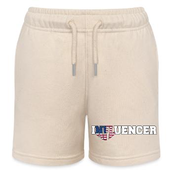 INFLUENCER - Kids Organic Sweat Shorts by Stanley/Stella - soft Ecru - Front