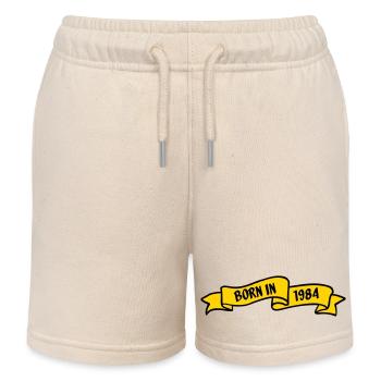 1984 - Kinder Organic Joggingshorts Mini Bolter von Stanley/Stella - Natur - Vorne