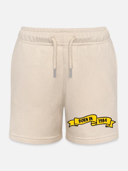 1984 - Kinder Organic Joggingshorts Mini Bolter von Stanley/Stella - Natur