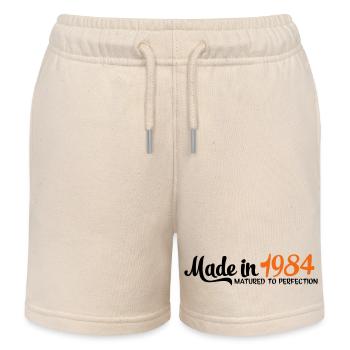 1984 - Kinder Organic Joggingshorts Mini Bolter von Stanley/Stella - Natur - Vorne