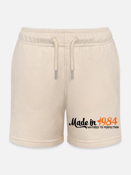 1984 - Kinder Organic Joggingshorts Mini Bolter von Stanley/Stella - Natur