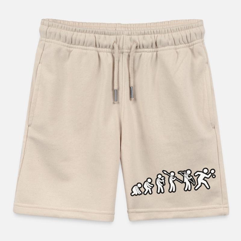 Evolution Tennis de Table Blanc Grunge Short de jogging enfant bio Stanley/Stella