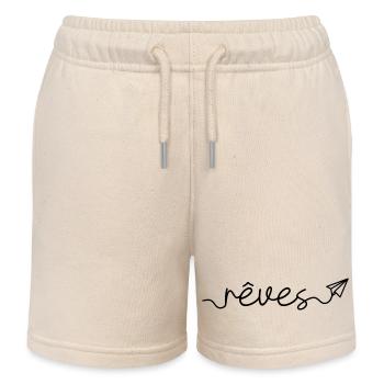 Träume - Kinder Organic Joggingshorts Mini Bolter von Stanley/Stella - Natur - Vorne