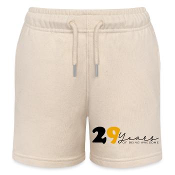 Vintage 1995 Drôle 29 ans Bday Hommes Femmes - Short de jogging enfant bio Stanley/Stella - écru doux - Devant