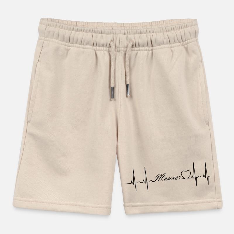 Bricklayer Kids Organic Sweat Shorts by Stanley/Stella