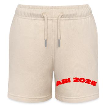 ABI 2025 – Wir lassen’s krachen! 🎉 - Kinder Organic Joggingshorts Mini Bolter von Stanley/Stella - Natur - Vorne