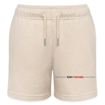 Team Mitglied - Kinder Organic Joggingshorts Mini Bolter von Stanley/Stella - Natur - Vorne