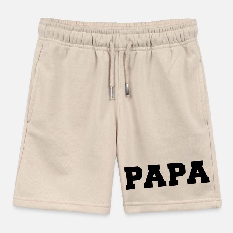 dad Kids Organic Sweat Shorts by Stanley/Stella