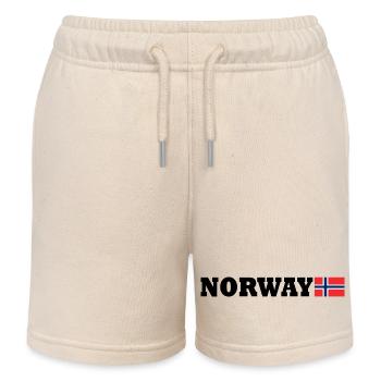 Norway - Kids Organic Sweat Shorts by Stanley/Stella - soft Ecru - Front