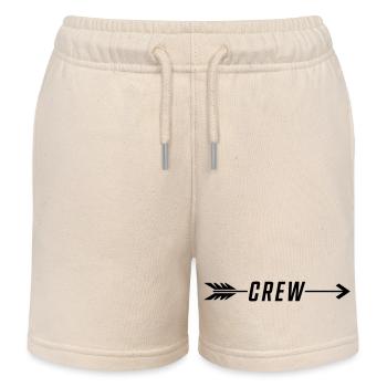 crew pfeil - Kinder Organic Joggingshorts Mini Bolter von Stanley/Stella - Natur - Vorne