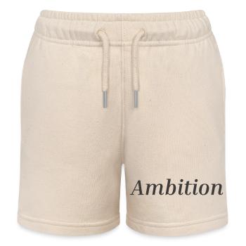 Ambition 1 - Kids Organic Sweat Shorts by Stanley/Stella - soft Ecru - Front