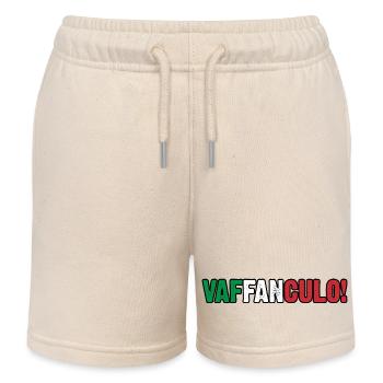 Italien Italiener Vaffanculo - Kinder Organic Joggingshorts Mini Bolter von Stanley/Stella - Natur - Vorne