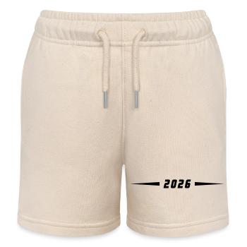2026 Jahr - Kinder Organic Joggingshorts Mini Bolter von Stanley/Stella - Natur - Vorne