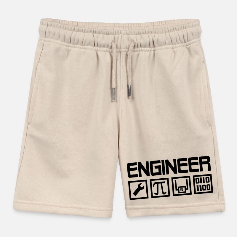 Engineer Kids Organic Sweat Shorts by Stanley/Stella