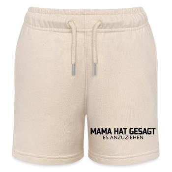 Warm eingepackt: Mamas modischer Rat - Kinder Organic Joggingshorts Mini Bolter von Stanley/Stella - Natur - Vorne