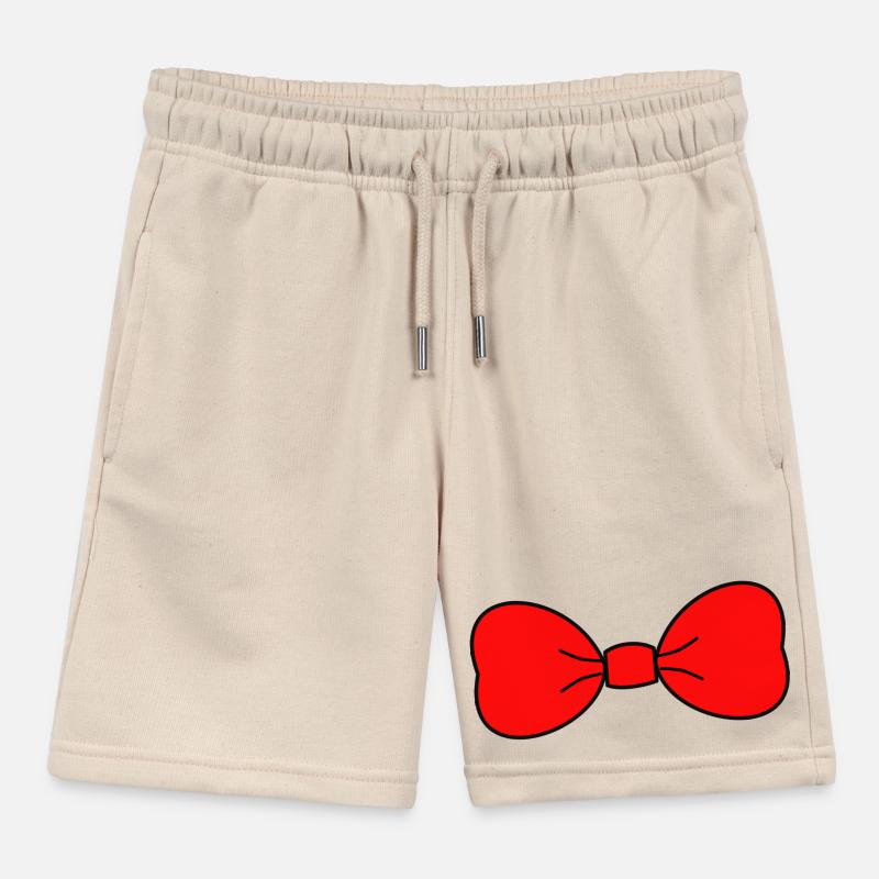 NODE. BOW TIE Kids Organic Sweat Shorts by Stanley/Stella