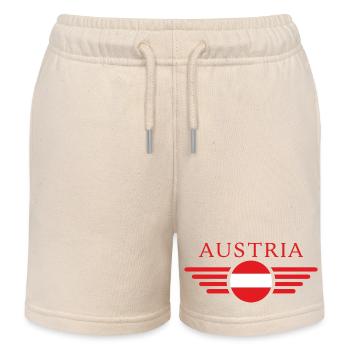 T-shirt design de style autrichien - Short de jogging enfant bio Stanley/Stella - écru doux - Devant