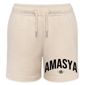 Amasya 05 Turquie Türkiye Cadeau Vacances Türk TR - Short de jogging enfant bio Stanley/Stella - écru doux - Devant