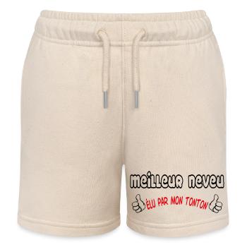 BESTER Neffe - Kinder Organic Joggingshorts Mini Bolter von Stanley/Stella - Natur - Vorne