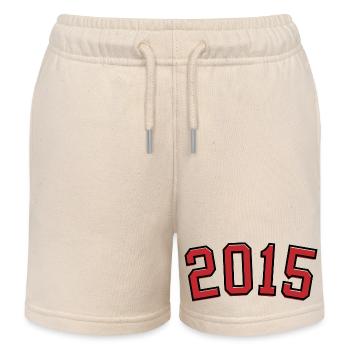 Sport Geburtsjahr 2015 - Kinder Organic Joggingshorts Mini Bolter von Stanley/Stella - Natur - Vorne